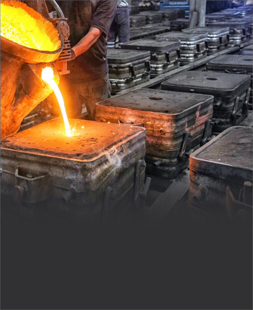 metal die casting with ADSTEFAN