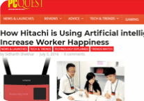 How Hitachi is Using Artificial intelligence to Increase Worker Happiness